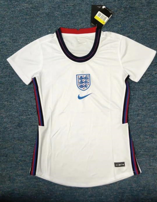 AAA Quality England Woman 2020 European Cup Home Jersey